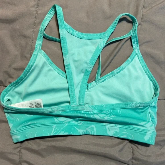 Gymshark Aqua Marble Sports Bra - Picture 2 of 2